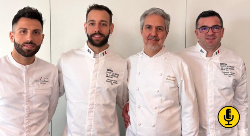 L'Italia ai mondiali di Pasticceria in Francia: ecco il team in gara