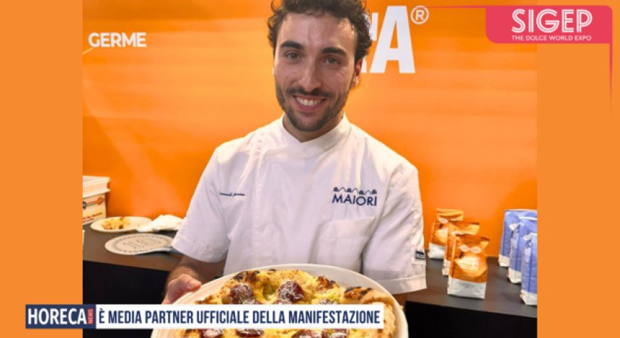 Emanuele Riemma porta la sua visione della pizza al SIGEP di Rimini