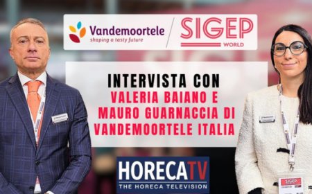 HorecaTv a Sigep 2025: Intervista con Valeria Baiano e Mauro Guarnaccia di Vandemoortele Italia