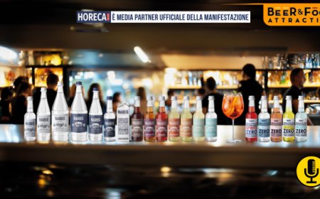 Gli aperitivi e le bevande analcoliche Fonte Margherita 1845 a Beer&Food Attraction