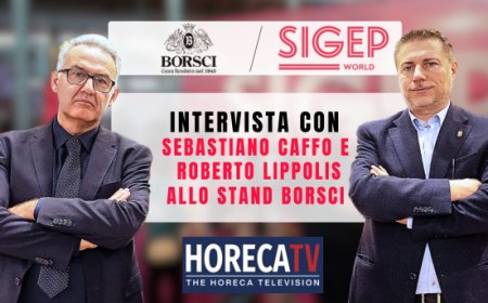 HorecaTv a Sigep 2025: Intervista con Sebastiano Caffo e Roberto Lippolis allo stand Borsci S.Marzano 1840