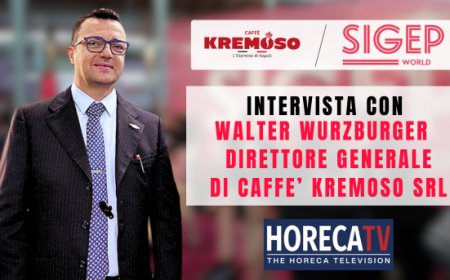 HorecaTv a Sigep 2025: Intervista con Walter Wurzburger di Caffè Kremoso