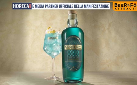 Venturo al Beer&Food Attraction insieme al mixologist Luca Bruni