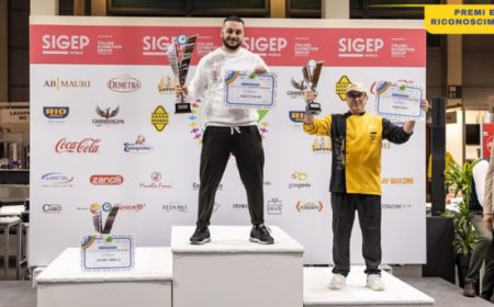 Alberto Paolino trionfa nella Pizza Classica, argento nella Pizza al Dessert