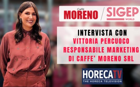 HorecaTv a Sigep 2025: Intervista con Vittoria Percuoco di Caffè Moreno