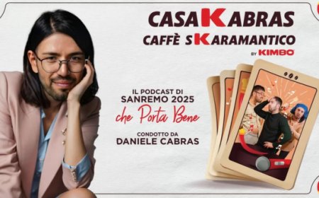 Kimbo è il caffè scaramantico di Casa Kabras a Sanremo 2025