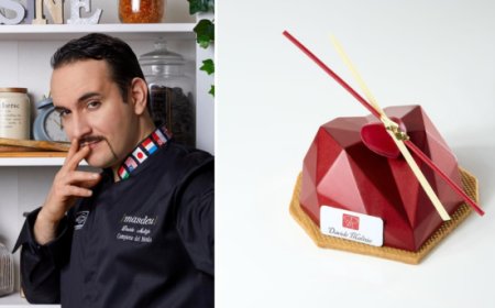 Davide Malizia celebra l'amore e il cioccolato con il suo Cuore Diamante
