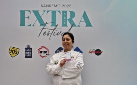 Katia Cavallo e il suo gelato artigianale pugliese protagonisti a Sanremo
