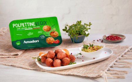 Amadori rinnova la linea "Veggy": proteine da legumi 100% italiani