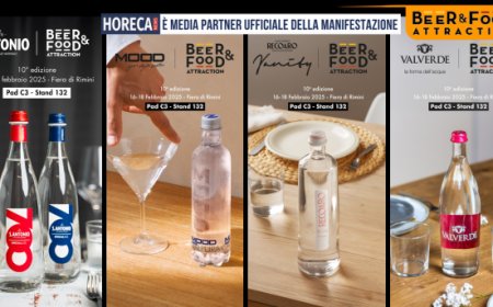 Refresco svela a Beer&Food Attraction le novità delle sue acque minerali di punta