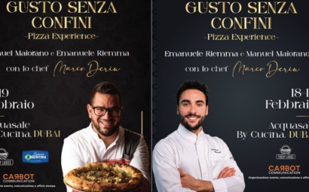 Gulfood 2025. A Dubai l'arte della pizza con Emanuele Riemma e Manuel Maiorano