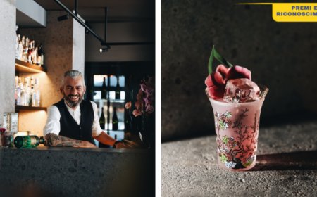 Gianluca Amoni trionfa alla St. Moritz Cocktail Week 2025 con il cocktail Horishi