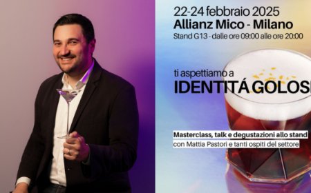 Mattia Pastori a Identità Milano: le nuove frontiere della mixology tra masterclass, talk e degustazioni