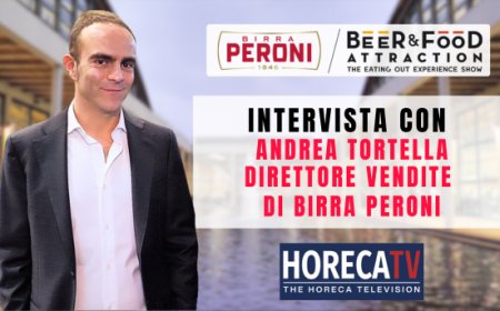 HorecaTv a Beer&Food Attraction 2025: Intervista con Andrea Tortella di Birra Peroni