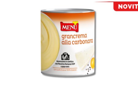 Menù lancia la Grancrema alla Carbonara: il gusto della tradizione italiana