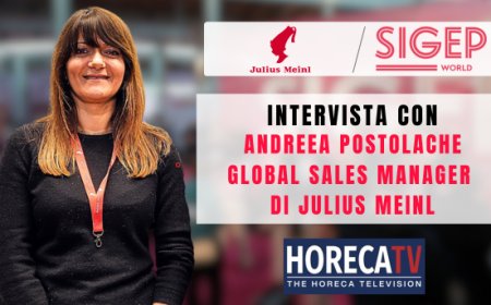 HorecaTv a Sigep 2025: Intervista con Andreea Postolache di Julius Meinl