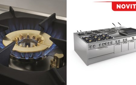 Nuovi piani cottura a gas ermetici Tecnoinox: efficienza e design per chef