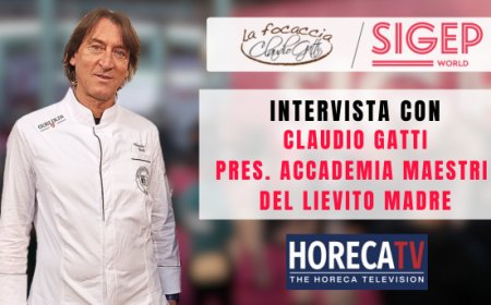 HorecaTv a Sigep 2025: Intervista con il Maestro Pasticciere Claudio Gatti
