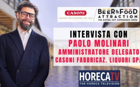 HorecaTv a Beer&Food Attraction 2025: Intervista con Paolo Molinari di Casoni Fabbricazione Liquori