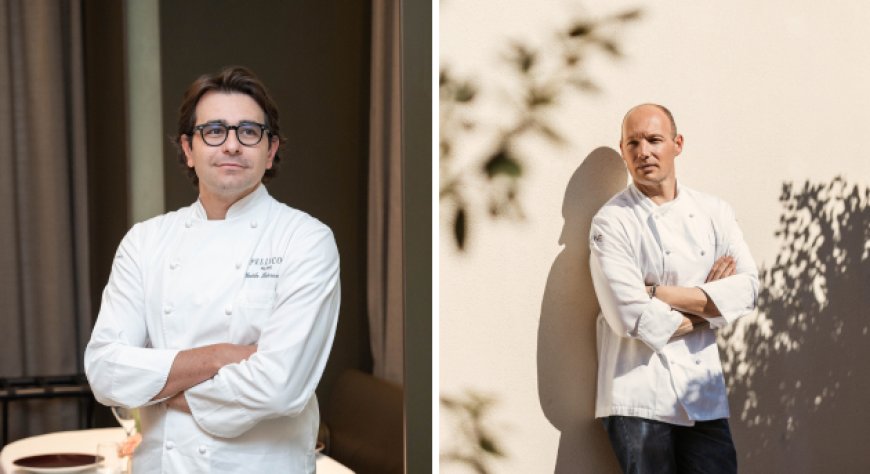 Guido Paternollo e Óscar Salazar protagonisti della prima cena a quattro mani di Pellico 3 Milano