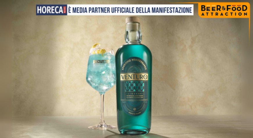 Venturo al Beer&Food Attraction insieme al mixologist Luca Bruni