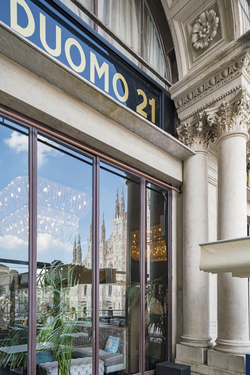 Terrazza Duomo 21: la mixology incontra il lusso con vista sulla Madonnina