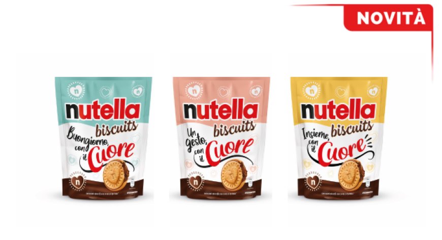 Nutella Biscuits: arriva la nuova edizione limitata con messaggi d’affetto