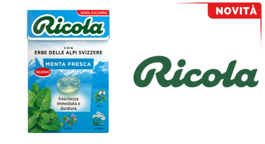 Ricola lancia la nuova caramella Menta Fresca