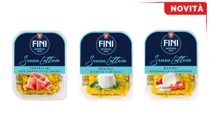 Da Fini la prima pasta fresca ripiena senza lattosio: gusto e tradizione emiliana per tutti