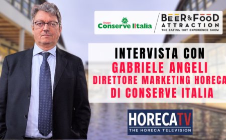 HorecaTv a Beer&Food Attraction 2025: Intervista con Gabriele Angeli di Conserve Italia