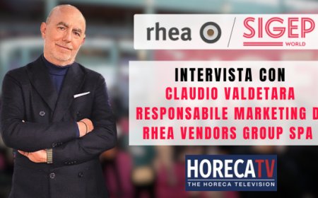 HorecaTv a Sigep 2025: Intervista con Claudio Valdetara di Rhea Vendors
