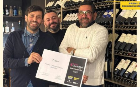 Il ristorante Putea premiato alla Milano Wine Week nella categoria Brunello