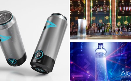 ​Global mixology: dazi, gin creato dall’IA e lattine che si raffreddano da sole