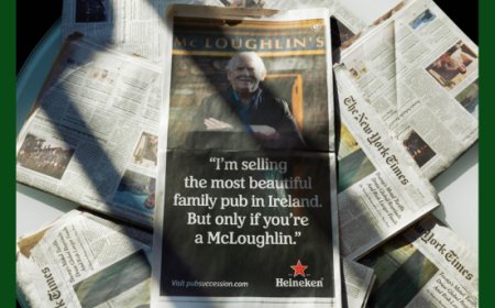 Cercasi McLoughlin: Heineken lancia una campagna globale per salvare uno storico pub irlandese