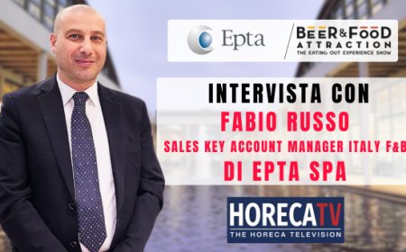 HorecaTv a Beer&Food Attraction 2025: Intervista con Fabio Russo di Epta