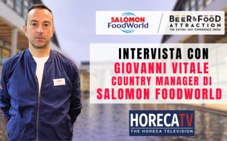 HorecaTv a Beer&Food Attraction 2025: Intervista con Giovanni Vitale di Salomon Foodworld
