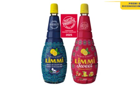 Limmi è Prodotto dell’Anno 2025: il successo del puro succo di limone