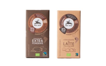 Tavolette di cioccolato Alce Nero: gusto intenso e ingredienti selezionati