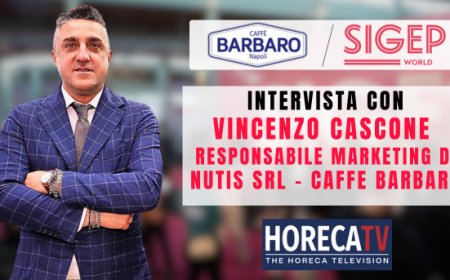 HorecaTv a Sigep 2025: Intervista con Vincenzo Cascone di Nutis - Caffè Barbaro