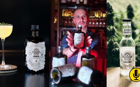 Flower Good Gin: il gin con i terpeni della cannabis e Joe Bastianich tra i soci