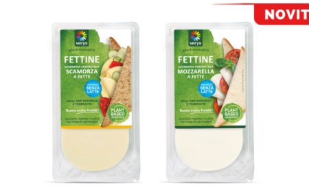 Nuove fettine di mozzarella e scamorza 100% vegetali di Verys