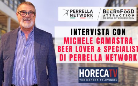 HorecaTv a Beer&Food Attraction 2025: Intervista con Michele Camastra di Perrella Network
