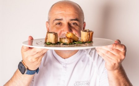 Chef Vincenzo Guarino torna in Campania a La Corte degli Dei di Palazzo Acampora