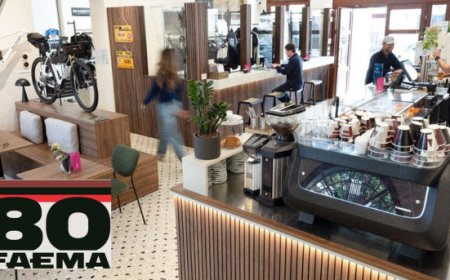 Faema: una mostra alla Milano Design Week tra caffè e ciclismo