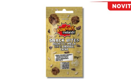 Crunchy Snack Bites: la nuova proposta di snack naturali di Melandri Gaudenzio