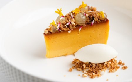 Caruso, il nuovo dessert di chef Schettino che non sembra una pastiera napoletana