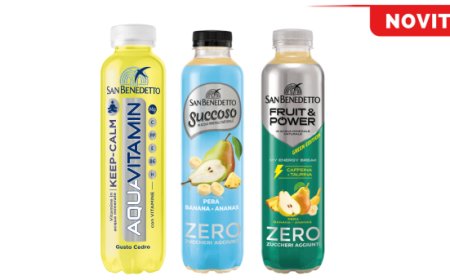 San Benedetto lancia tre nuove bevande: innovazione e benessere in bottiglia