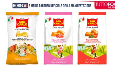 San Carlo presenta la sua gamma internazionale e le novità 2025 a TuttoFood
