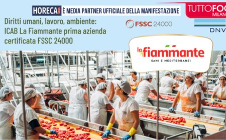 Etica del lavoro e responsabilità sociale: La Fiammante riceve la certificazione FSSC 24000 a TuttoFood