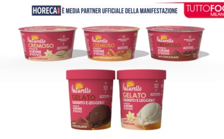 Gruppo Eurovo presenta a TuttoFood il Cremoso e il Gelato le Naturelle a base di albume